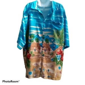 Pacific & Co. Men's Hawaiian Shirt XXL